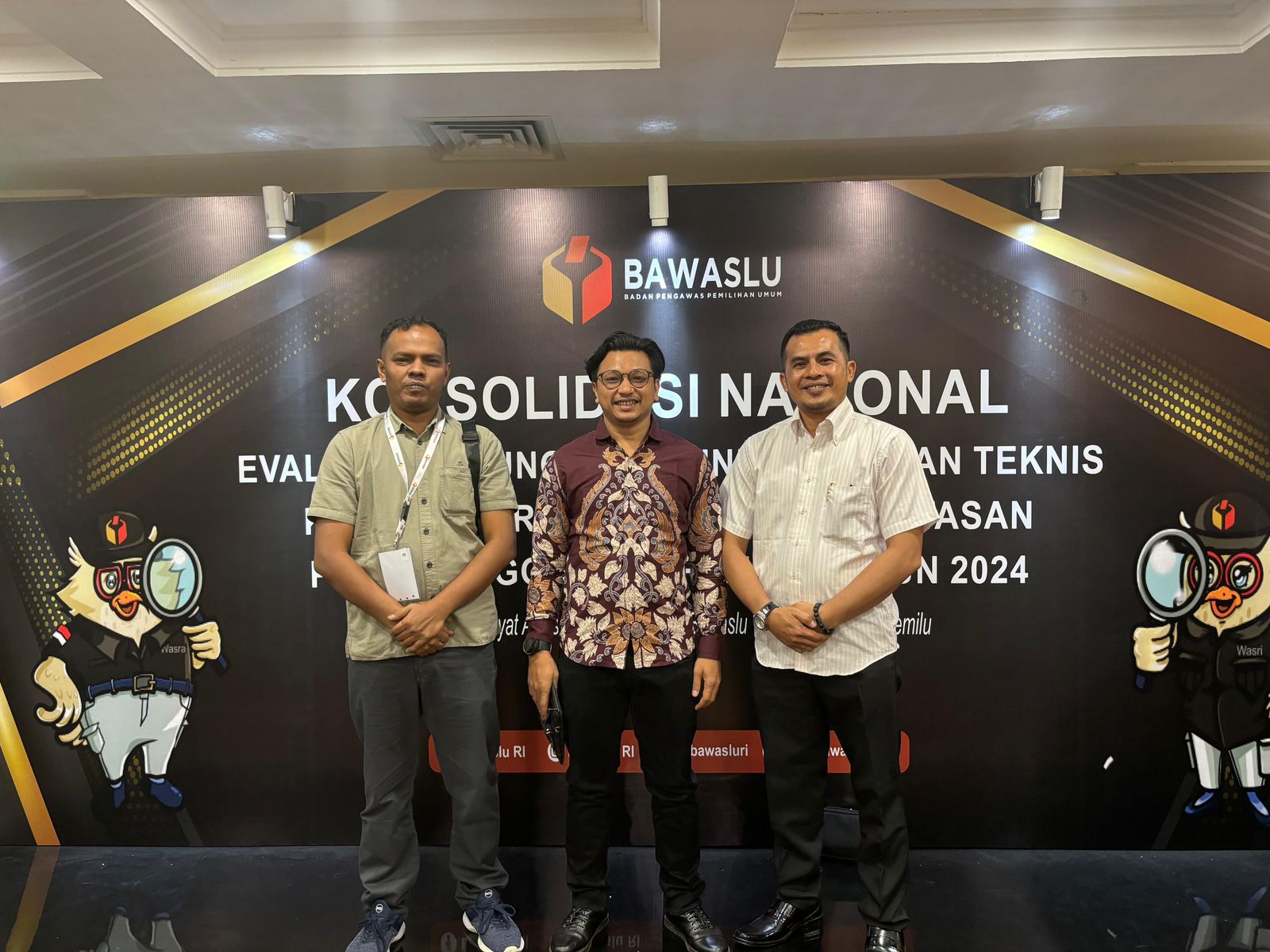 Dokumentasi Peningkatan Konsolidasi Dukungan Administrasi dan Teknis Kesekretariatan Penyelenggara Pemilu, Rabu (24/07/2024).