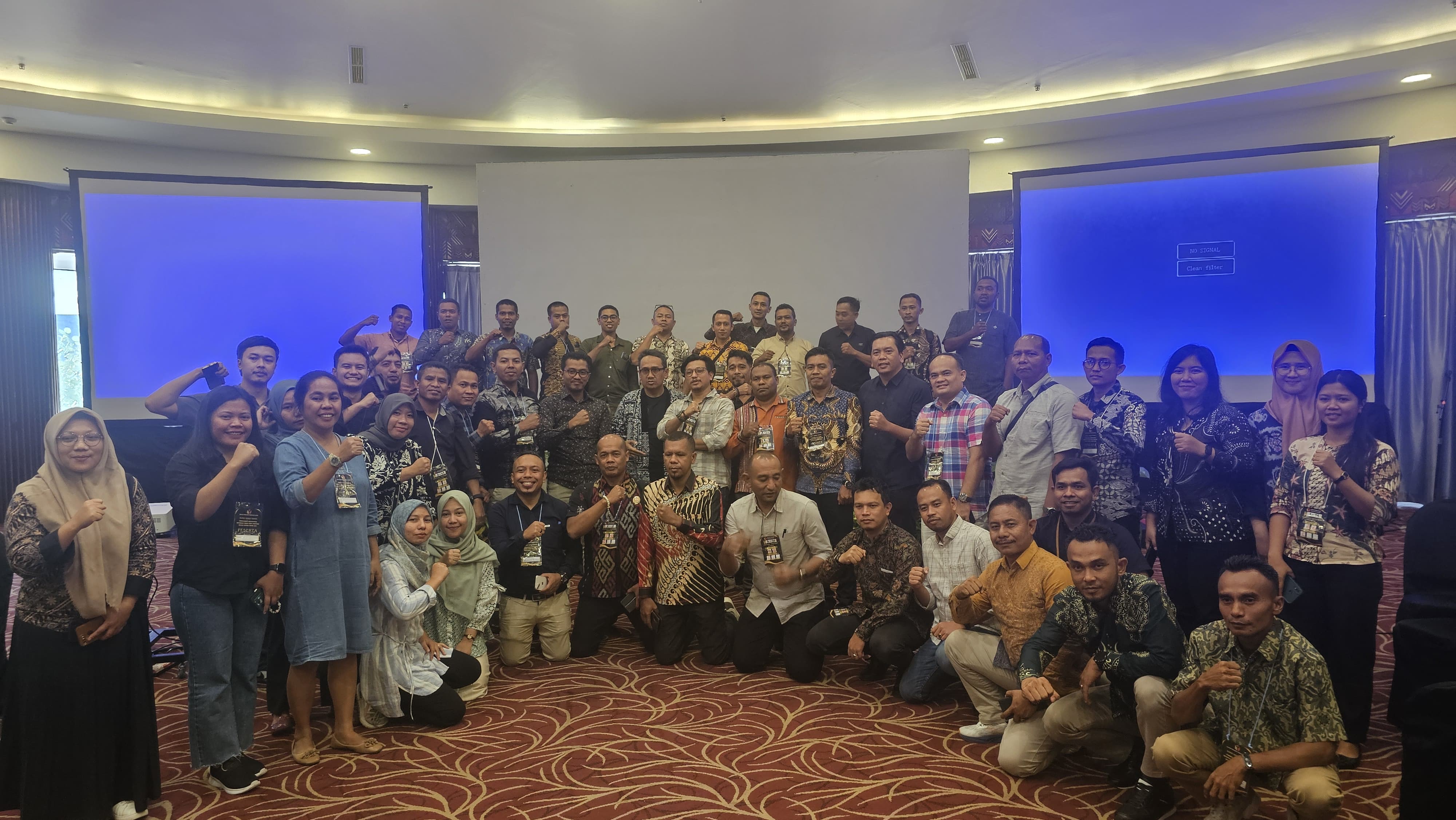 Dokumentasi Rapat Kerja Teknis Penanganan Permohonan Informasi Publik Pada Pemilihan Kepala Daerah Tahun 2024, Jum'at (12/07/2024).