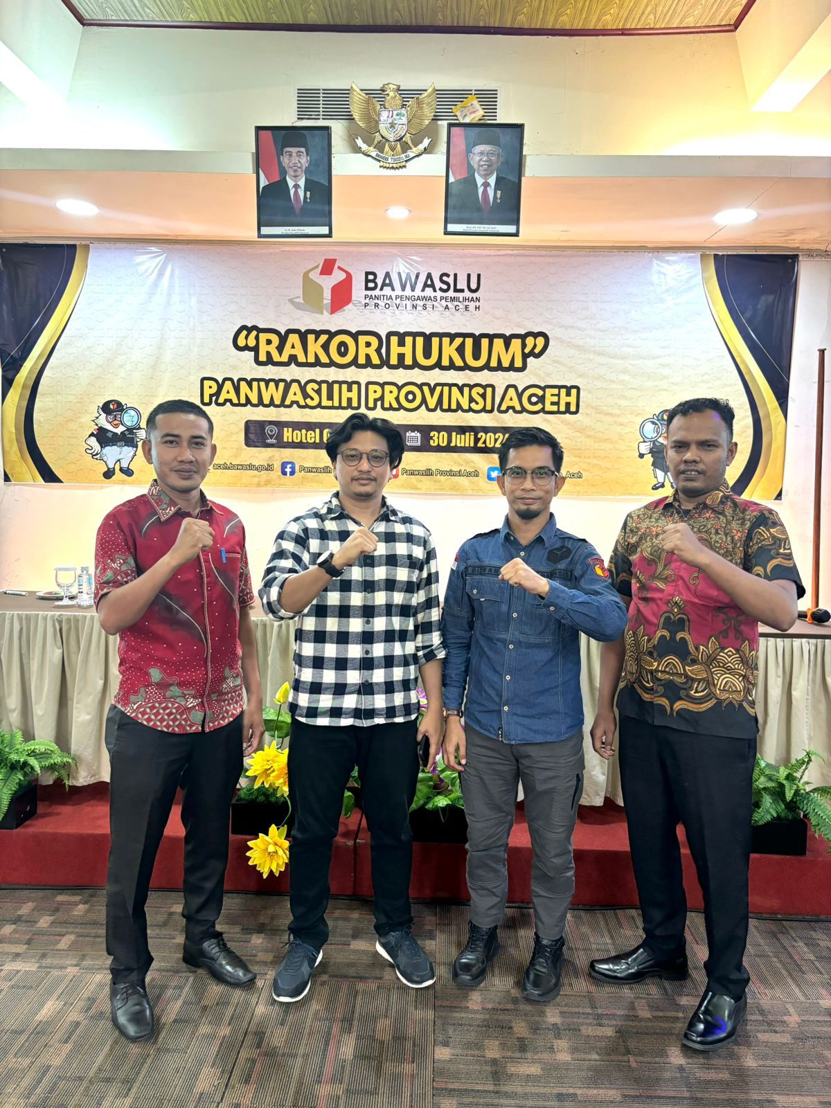 Dokumentasi Kegiatan Rapat Koordinasi Hukum, Selasa (30/07/2024).