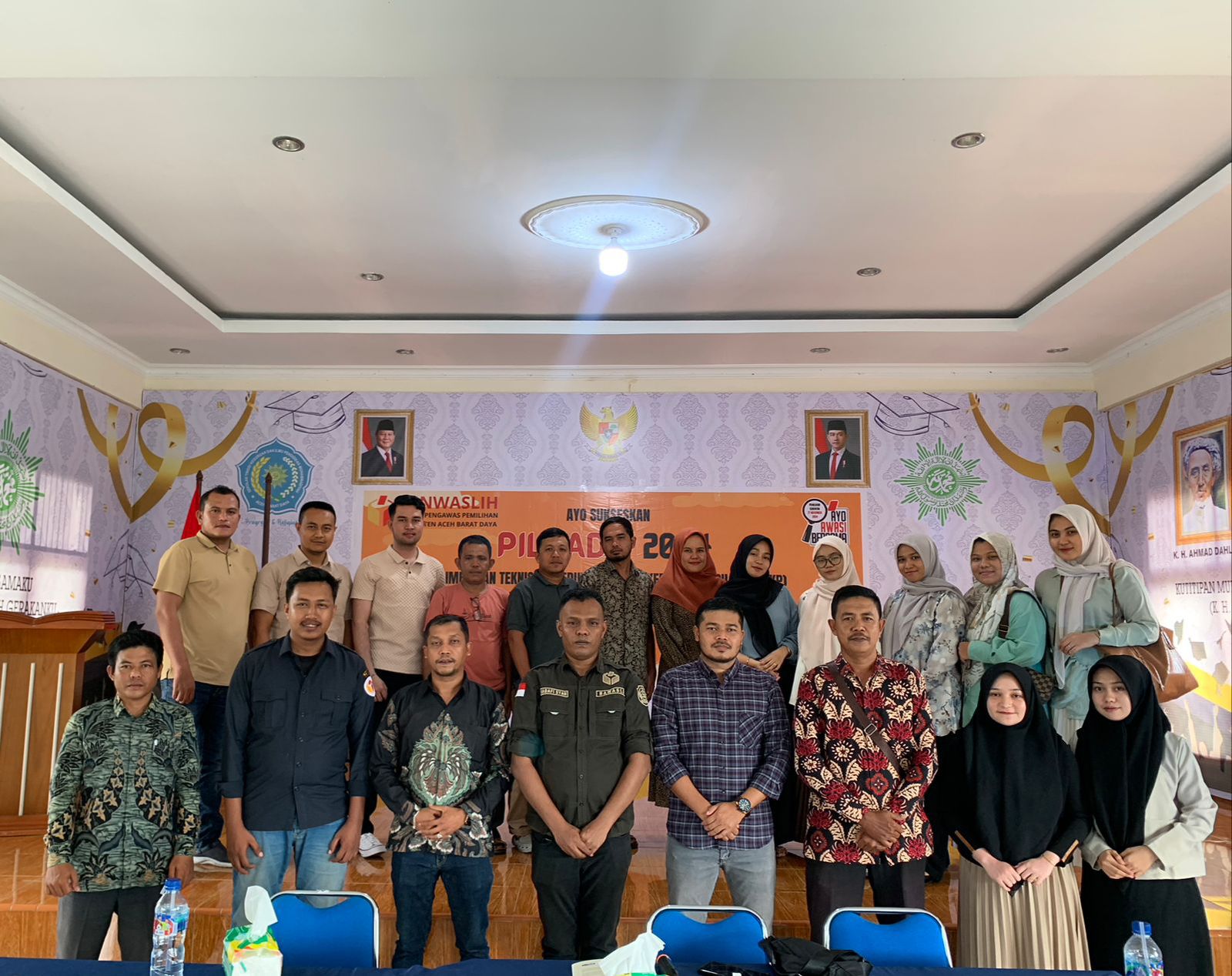 Dokumentasi Bimbingan teknis edukasi IKP dan aplikasi Siwaslih pada Pilkada Tahun 2024, Sabtu (02/11/2024).