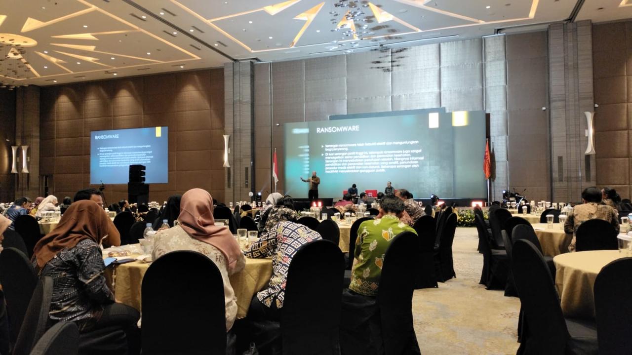 Dokumentasi Penguatan Keamanan Siber Di Lembaga Bawaslu, Rabu (04/09/2024).