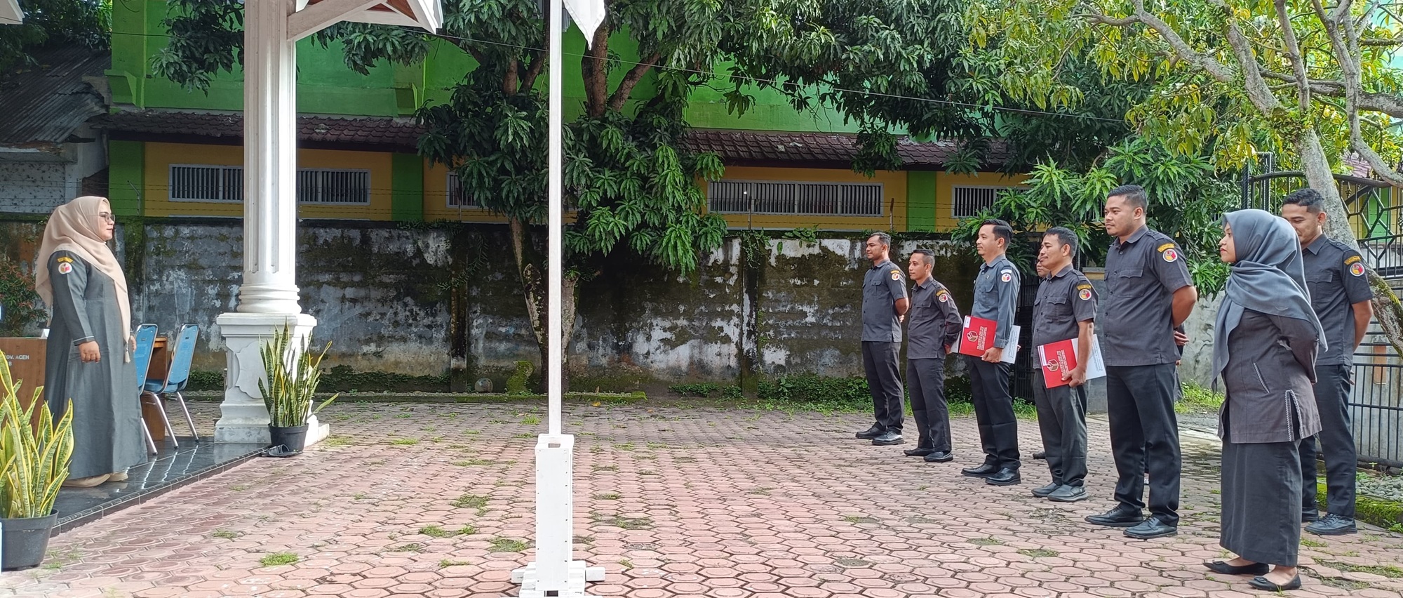 Dokumentasi Apel Perdana di Tahun 2025 (06/01/2025).