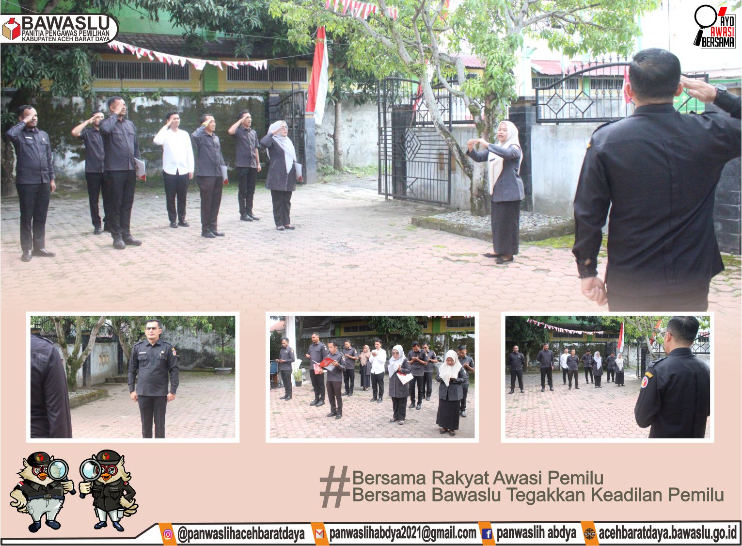 Dokumentasi Pelaksanaan Apel Senin (01/09/2025).