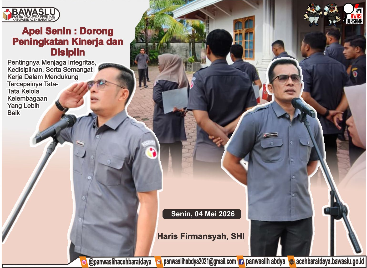Dokumentasi Apel Senin Tanggal (04/05/2026).