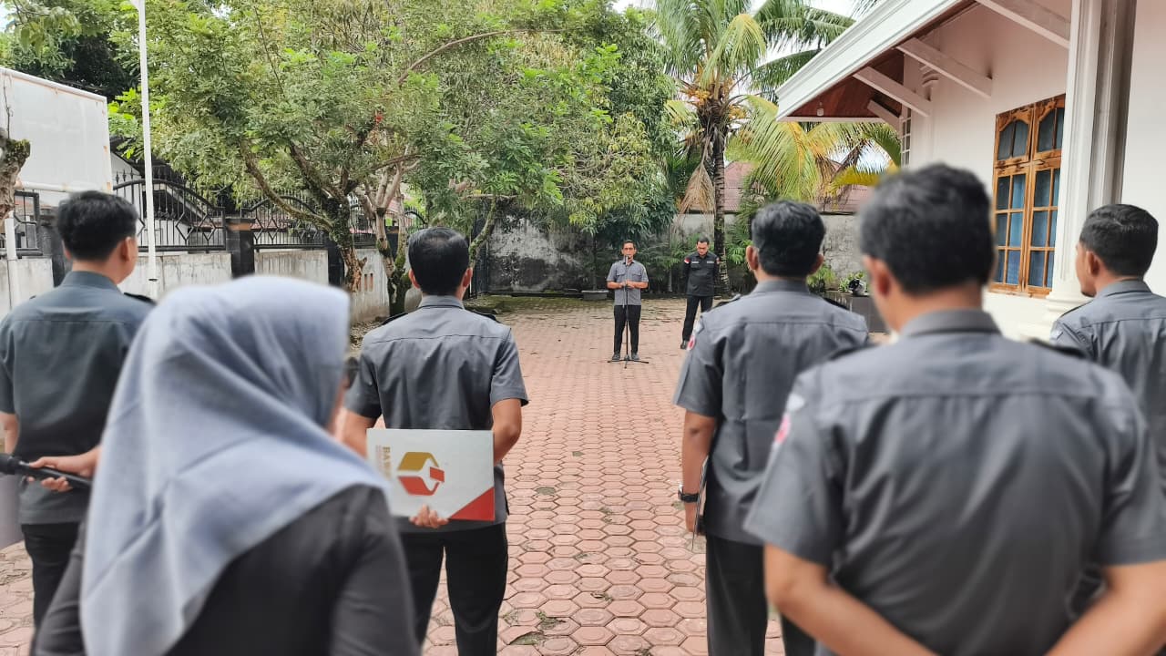 Dokumentasi Pelaksanaan Apel Senin, (14/09/2026).