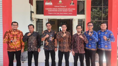 Dokumentasi Pembahasan MoU serta data pemilih pemula pada jenjang SMA dan SMK di Kabupaten Aceh Barat Daya Kamis, (01/10/2026).