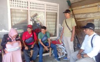 Dokumentasi Pengawasan  Verfak Dukungan  Persyaratan  Pencalonan Anggota  DPD RI Dapil Aceh, Senin (09/02/2023).