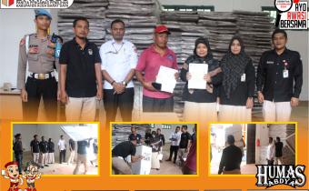 Dokumentasi Pengawasan  Logistik Berupa Kotak Suara Pemilihan Umum Tahun 2024 Sebanyak 2.228 Buah, Rabu (08/11/2023).