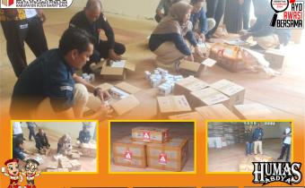 Dokementasi Pengawasan  Logistik Berupa Tinta Pemilihan Umum Tahun 2024 Sebanyak 884 Buah, Jum'at (10/11/2023).