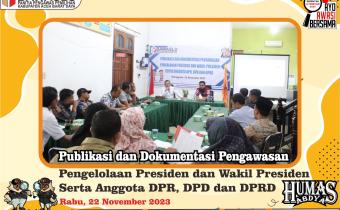 Dokumentasi Publikasi dan Dokumentasi Pengawasan Pencalonan Presiden dan Wakil Presiden Serta Anggota DPR, DPD dan DPRD, Rabu (22/11/2023).