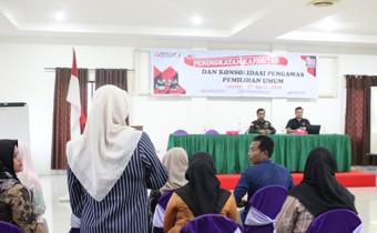 Dokumentasi Peningkatan Kapasitas dan Konsolidasi Pengawas Pemilihan Umum, Sabtu (27/04/2024).