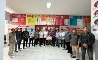 Dokumentasi Pengawasan BA Rekapitulasi Hasil Penghitungan Suara Tingkat Abdya ke KIP Aceh, Sabtu (02/03/2024).