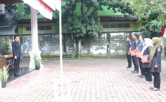 Dokumentasi Pelaksanaan Apel Senin di Halaman Sekretariat Panwaslih Kabupaten Aceh Barat Daya, Senin (02/09/2024).