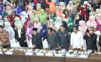 Dokumentasi Pengambilan Sumpah Jabatan 25 Anggota DPRK Abdya, Senin (09/09/2024).