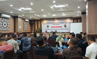 Dokumentasi Peningkatan Kapasitas Dalam Penyelesaian Sengketa Proses Antar Peserta Pemilu Dan Evaluasi Hasil Penyelesaian Sengketa Proses Pemilu, Jum'at (18/10/2024).