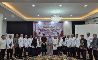 Dokumentasi Rapat kordinasi penguatan kapasitas pengawas Pemilu, Rabu (23/10/2024).