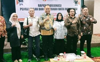 Dokumentasi Rapat Koordinasi Pengelolaan, Layanan Data dan Informasi, Senin (01/12/2024).
