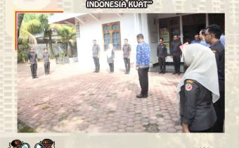 Dokumentasi Upacara Bendera Memperingati Hari Kebangkitan Nasional, Selasa (20/05/2025).