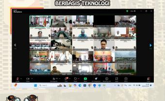 Dokumentasi Zoom Metting Bawaslu RI luncurkan Learning Management Sistem (LMS) Bagi Seluruh Jajaran Seluruh Indonesia, Rabu (28/05/2025).