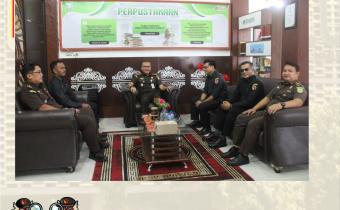 Dokumentasi Silaturrahmi dan Audiensi Dengan Kejaksaan Negeri Abdya Pasca Pemilu 2024, Senin (16/06/2025).