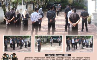 Dokumentasi Apel Rutin Pada Hari Senin, (19/01/2026).