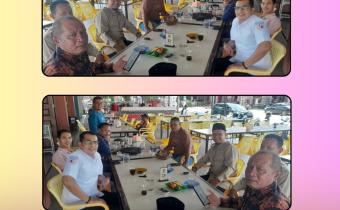 Dokumentasi Konsolidasi Demokrasi Bersama Koordinator Sekretariat Bawaslu Abdya, Senin (09/Feb/2026).
