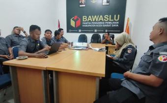 Dokumentasi Rapat Persiapan Pelaporan Konsolidasi Demokrasi, Selasa (05/05/2026).