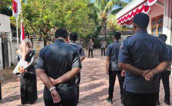 Dokumentasi Pelaksanaan Apel Senin, (31/08/2026).