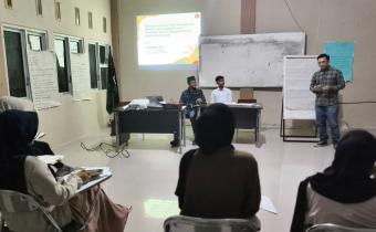 Dokumentasi Kegiatan Basic Training Latihan Kader I (LK-I) Himpunan Mahasiswa Islam (HMI) Komisariat STKIP Muhammadiyah Abdya bertempat di aula Kacabdin Abdya, Sabtu (12/09/2026).