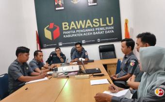 Dokumentasi Rapat Sinkronisasi Pengisian Formulir Pencegahan Online pada Senin, (14/09/2026).