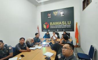 Dokumentasi Rapat Internal dalam Rangka Membahas Persiapan Memorandum of Understanding (MoU) dengan Cabang Dinas Pendidikan Aceh Barat Daya (Cabdin Abdya), Selasa (29/09/2026).