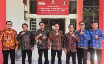 Dokumentasi Pembahasan MoU serta data pemilih pemula pada jenjang SMA dan SMK di Kabupaten Aceh Barat Daya Kamis, (01/10/2026).
