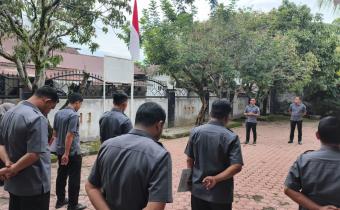Dokumentasi Pelaksanaan Apel Senin (12/10/2026).